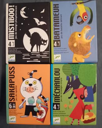 Giochi di carte DJECO.  Mistiboo  Sakapuss 