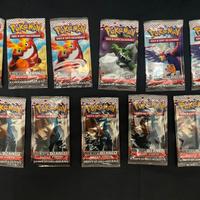 Bustina vuota Pokemon Nero e Bianco Nuove forze