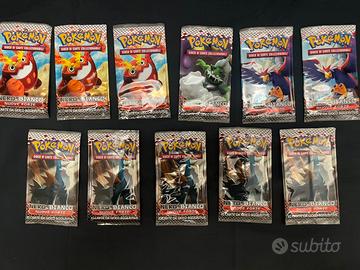 Bustina vuota Pokemon Nero e Bianco Nuove forze