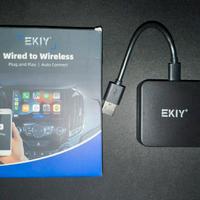 Box apple carplay e android auto wireless