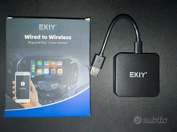 Box apple carplay e android auto wireless