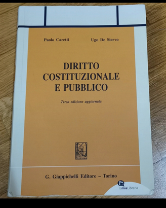 Diritto Costituzionale e Pubblico