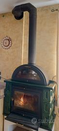 Stufa a legna con forno, Piazzetta
