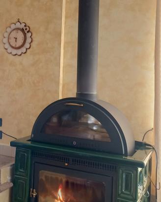 Stufa a legna con forno, Piazzetta
