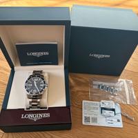 LONGINES HYDROCONQUEST 39" NUOVO Garanzia 06/2025