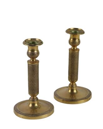 Coppia di Bugie in Bronzo - Fine '800
