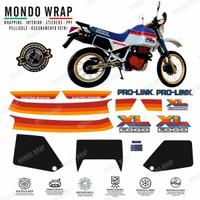 Adesivi compatibili con moto XL 600 LM PD 04 1986