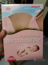 dvd e libro preparazione al parto naturale 