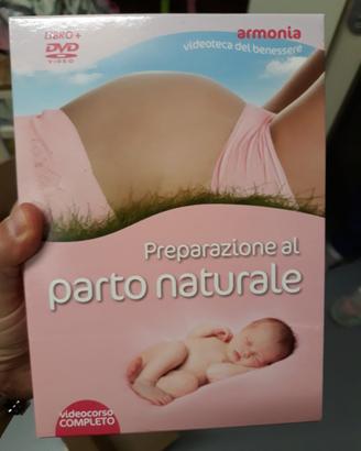 dvd e libro preparazione al parto naturale 