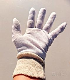 12 paia di guanti bianchi in cotone 100% - nuovi - Abbigliamento e  Accessori In vendita a Firenze