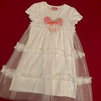 Abito bimba in maglina e tulle