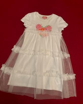 Abito bimba in maglina e tulle