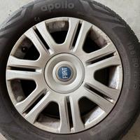 4 gomme estive 195/60R15 + cerchi in lega
