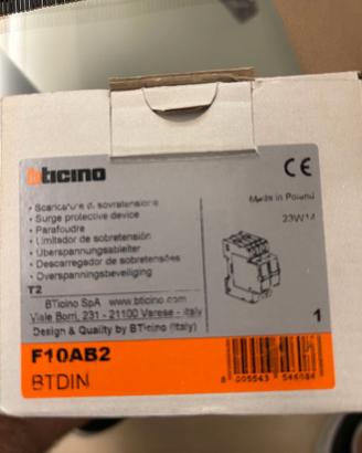 Limitatore di sovratensione Bticino F10AB2