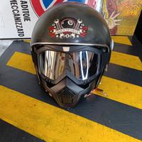 Casco Moto Customizzato– Stile Urban/Vintage