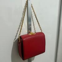 Borsa in vera pelle Alexander McQueen