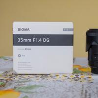 SIGMA 35 MM F1.4 DG ART Attacco Canon