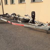 Carrello satellite mx151s - 1500 kg - frenato
