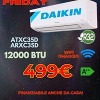 CONDIZIONATORE DAIKIN 12000 BTU / BLACK FRIDAY