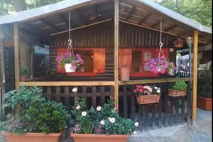 Roulotte stanziale conpreingresso