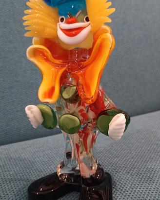 Clown/Pagliaccio vetro Murano Vintage