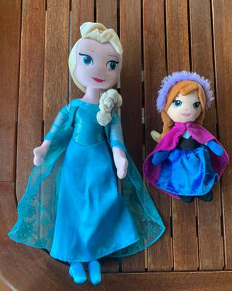 Peluches Elsa e Anna