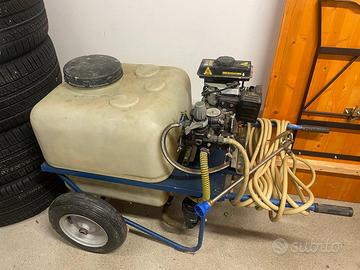 MOTOPOMPA IRRORAZIONE  CON MOTORE LONCIN