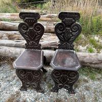 sedie in legno massello