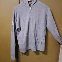 Felpa canadian con cappuccio e tasche anteriori