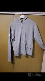 Felpa canadian con cappuccio e tasche anteriori