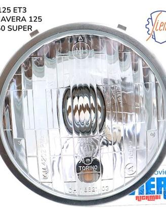 Faro Anteriore VETRO SIEM Vespa 125 ET3 PRIMAVERA