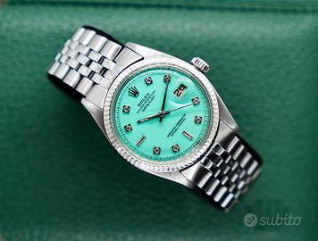 Rolex Datejust Ref. 1601 Tiffany Diamond Dial