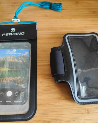 COVER IMPERMEABILE+FASCIA BRACCIO PER SMARTPHONE