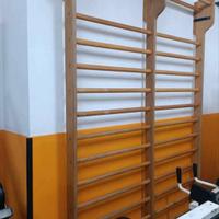 Spalliera svedese doppia campata