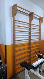 Spalliera svedese doppia campata