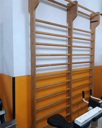 Spalliera svedese doppia campata