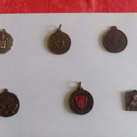 6 medaglie esercito/reggimento/fanteria/ferroviere