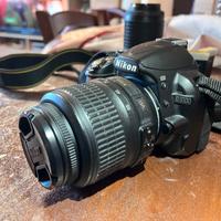 Fotocamera nikon d3100 dslr con accessori