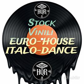 Lotto stock 110 vinili mix DANCE con LISTA MUSICA