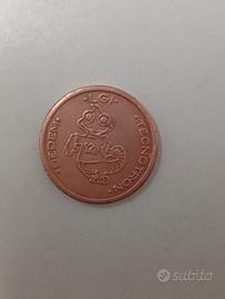 Gettone coin token dedem lgi tecnotron anni 70