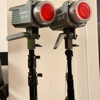 Amaran 200d S + softbox + stativi – ultimi pezzi