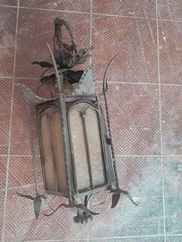 Lampadario antico da esterno
