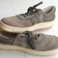 37,5 HOGAN sneakers basse scarpe verde militare