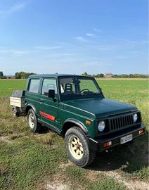 Il Suzuki SJ410, con CARRELLO APPENDICE