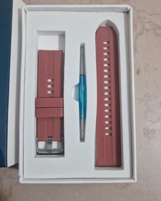 cinturino orologio in gomma rosso 20mm