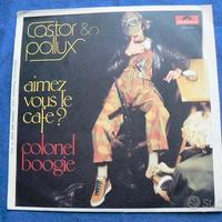 Castor & pollux 45 giri vinile aimez vous les cafe