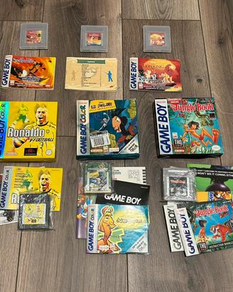 Lotto Giochi GAME BOY (Boxati e Completi)