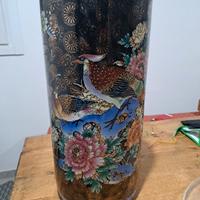 Porta ombrelli Cinese dipinto a mano anni 60/70