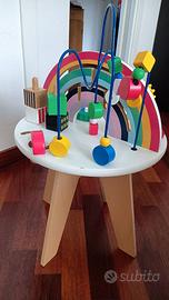 Tavolo attività in legno, modello Manibul