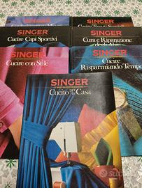 7 manuali di Cucito Singer 